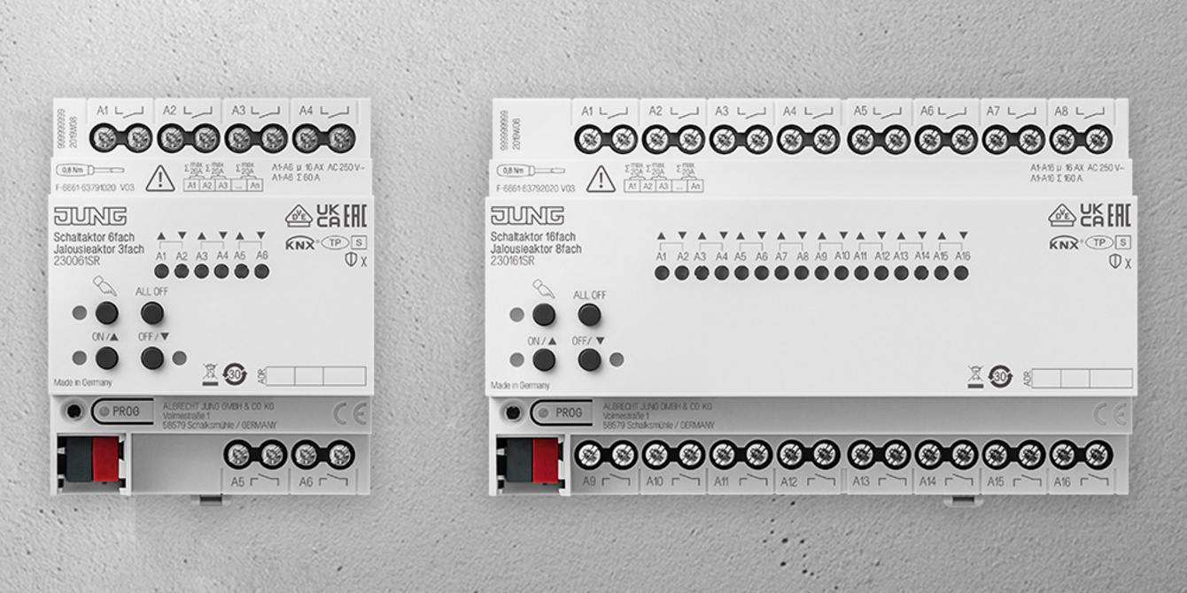 KNX Schalt- und Jalousieaktoren bei Elektro Engelhardt GmbH & Co. KG in Röttingen