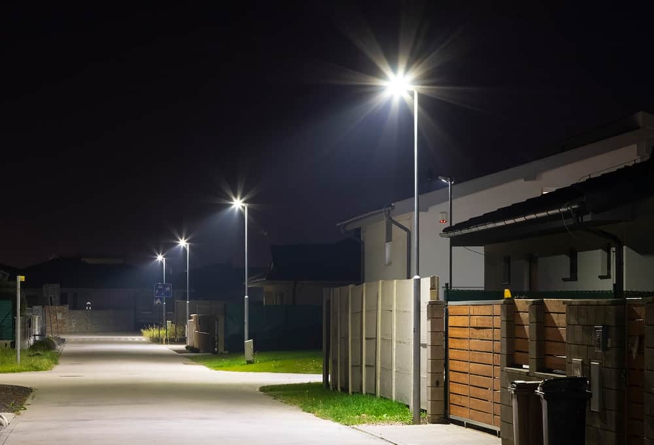 LED-Straßen­beleuchtung bei Elektro Engelhardt GmbH & Co. KG in Röttingen