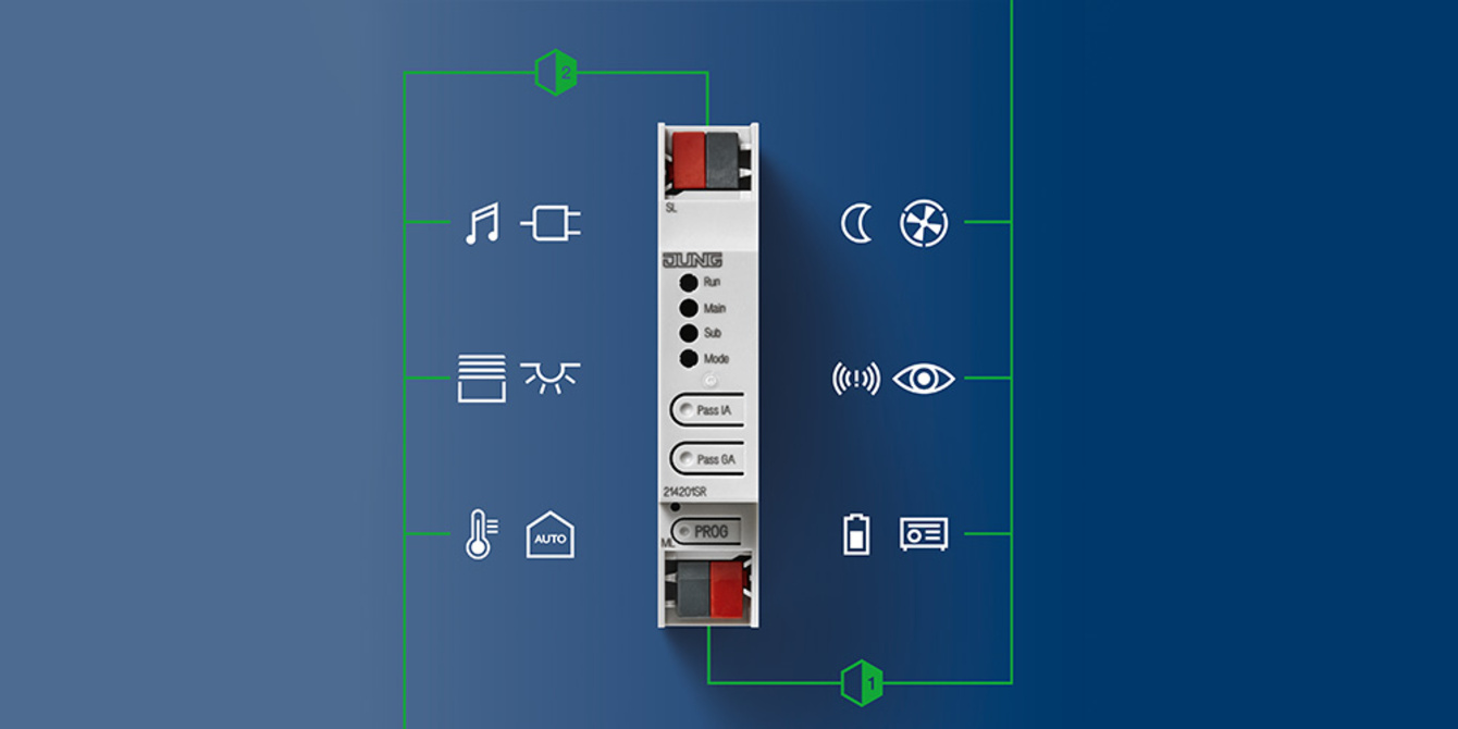 KNX Bereichs- und Linienkoppler bei Elektro Engelhardt GmbH & Co. KG in Röttingen